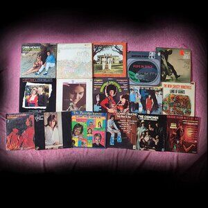 Vinyl Record Lot of 16 Vintage 60s 70s Pop Folk Rock Misc Lps 12" Vtg LP Records